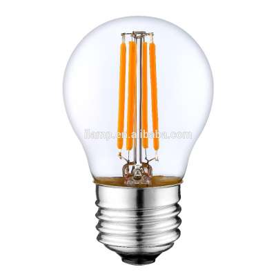 Long serve life high lumen G45 led filament bulb 4w