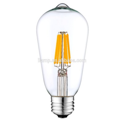 st45 st58 s14 Glass AC230V A60 4w led filament bulb lamp