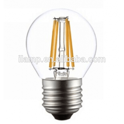 E27 2W 4W Edison Style Retro Vintage LED Filament Light Bulb Energy Saving globe LED filament bulb G45- amber