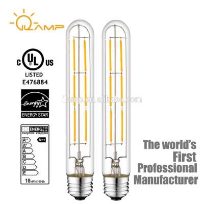 T10(T30) Long Tube led light , T30 2200K 2700K 6W E27 dimmable Edison Antique LED Filament Light Bulb